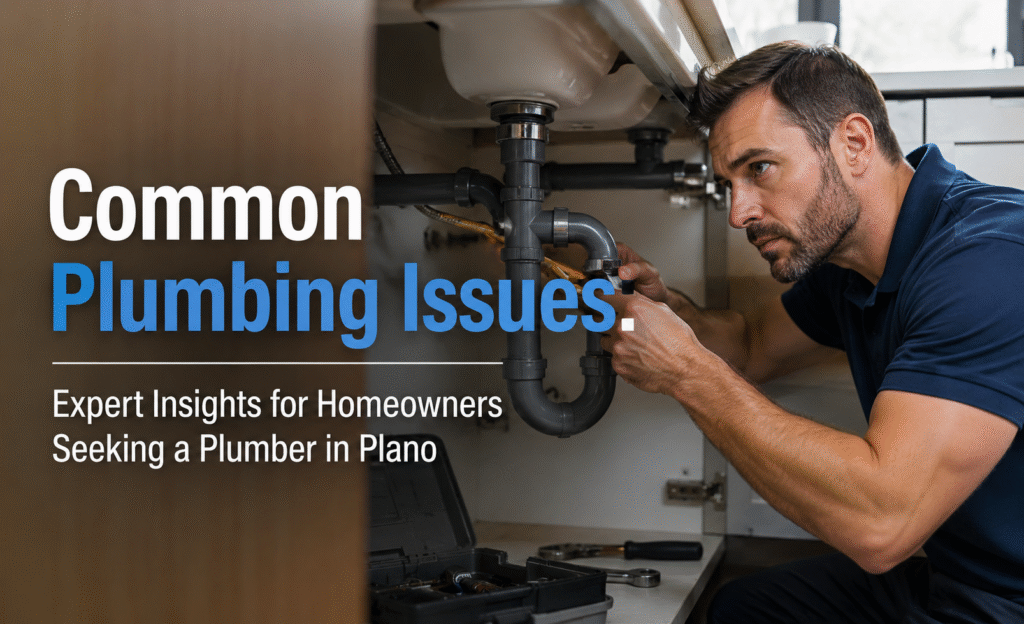 Common Plumbing Issues: Expert Insights for Homeowners Seeking a Plumber in Plano
